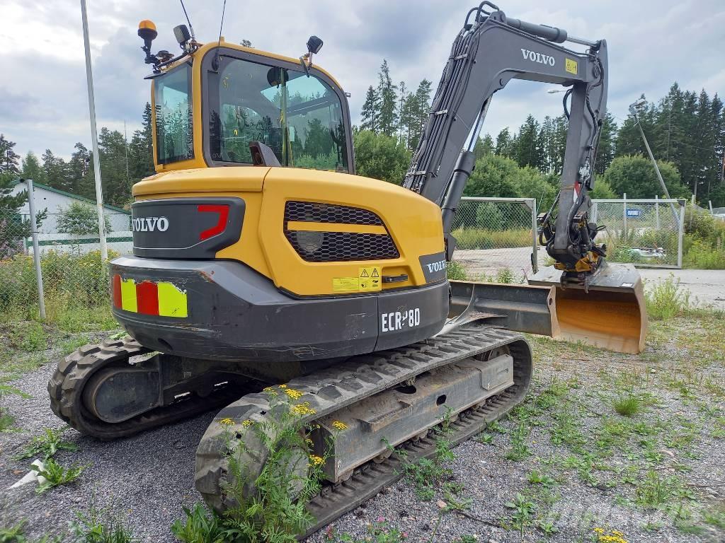 Volvo ECR 88 D Midi rýpadla 7t - 12t