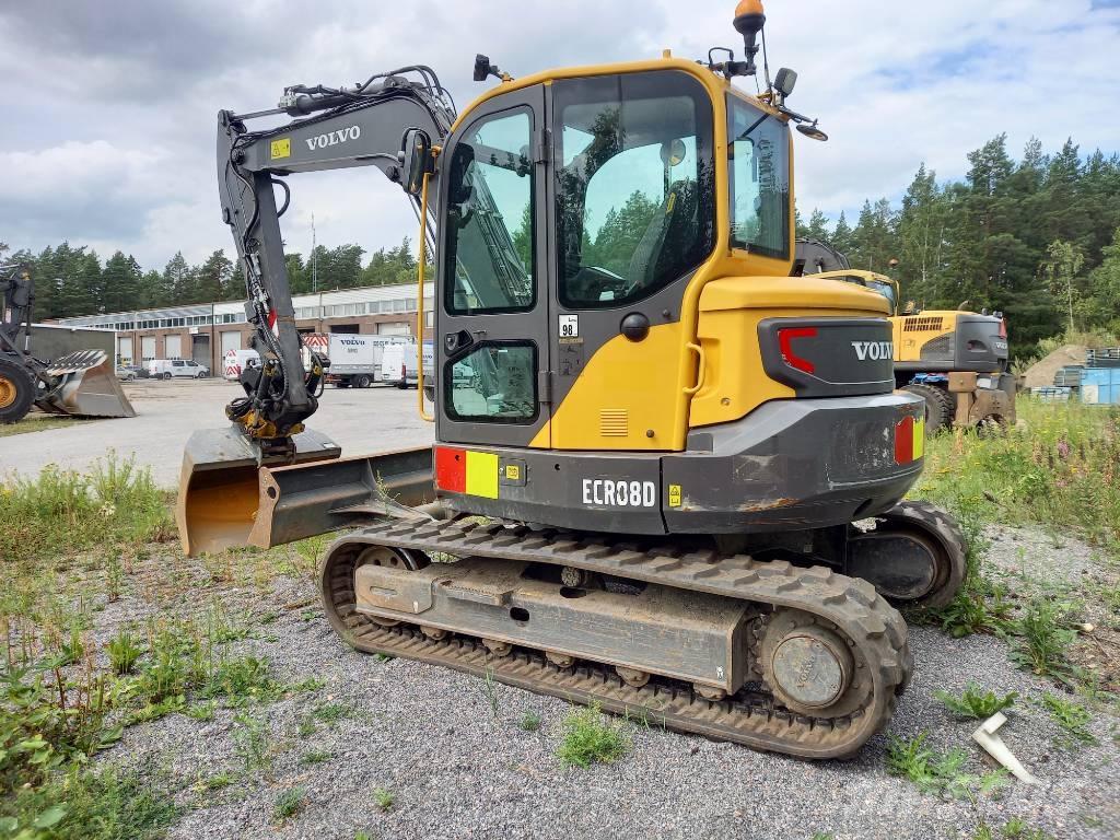 Volvo ECR 88 D Midi rýpadla 7t - 12t