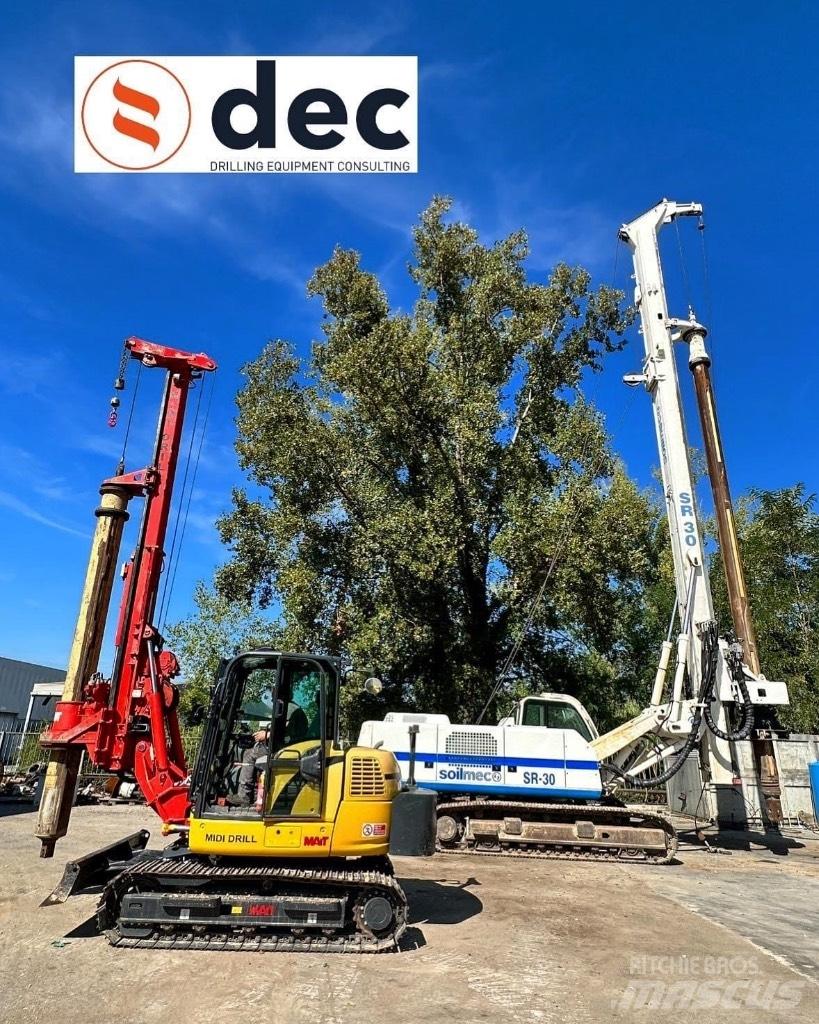Soilmec SR30 Pilířové jeřáby