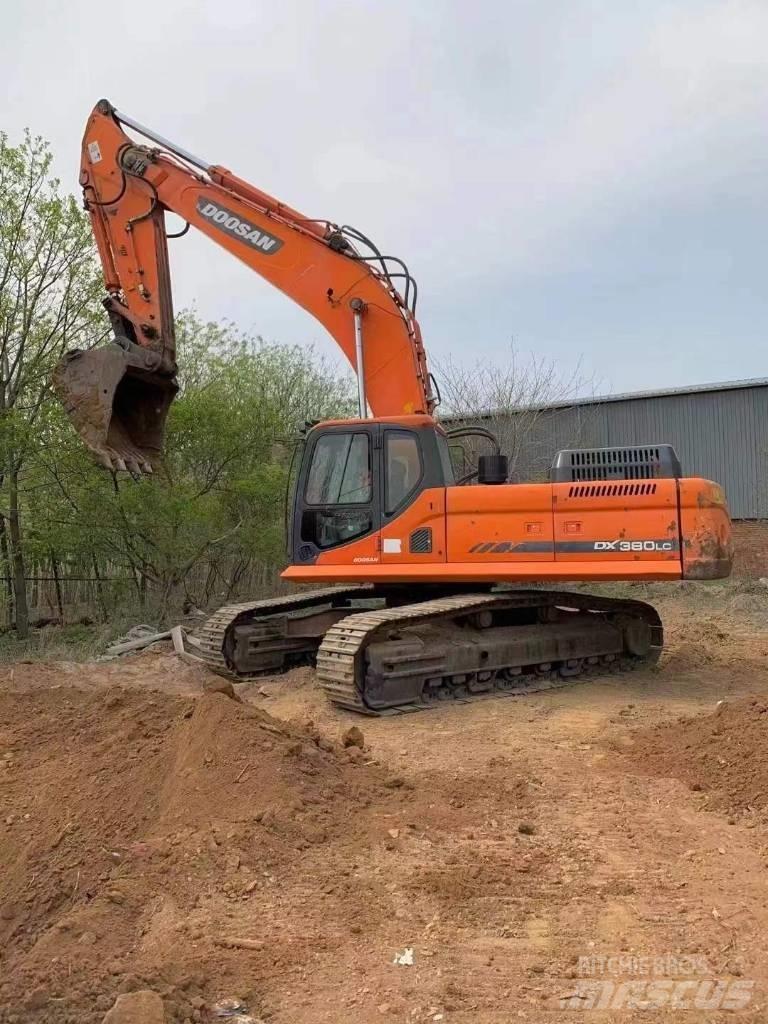 Doosan DX 380 LC Pásová rýpadla