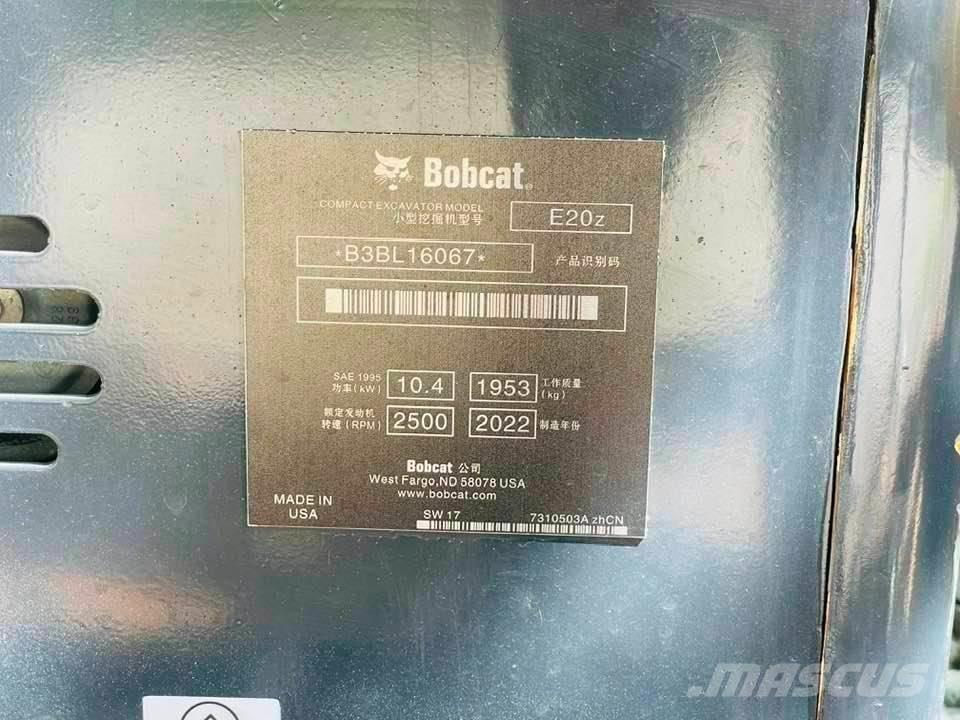 Bobcat E20z Mini rýpadla < 7t
