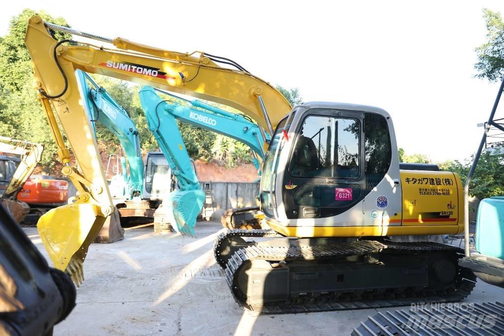 Sumitomo SH120A-3 Pásová rýpadla