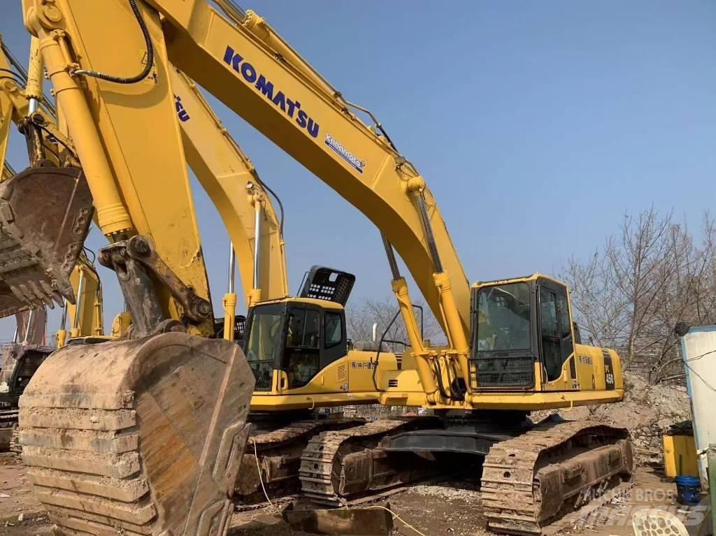 Komatsu PC 450-8 Pásová rýpadla