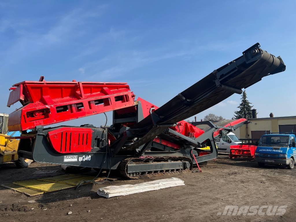 Sandvik QE 340 Mobilní třídiče