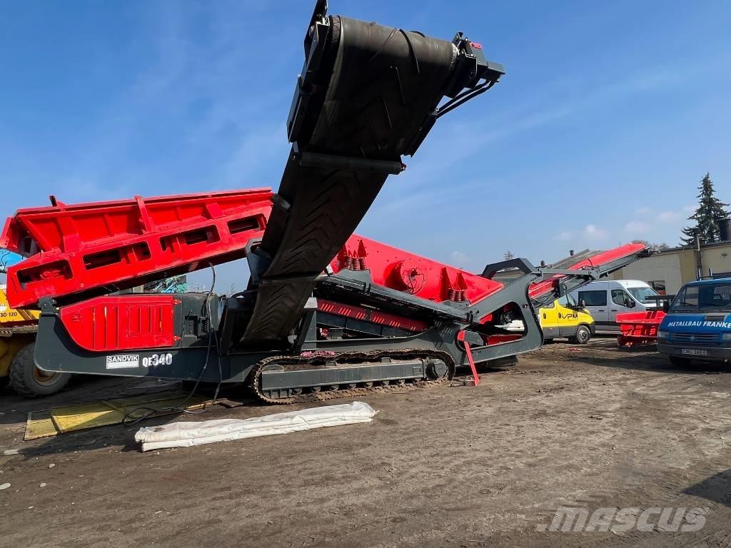 Sandvik QE 340 Mobilní třídiče