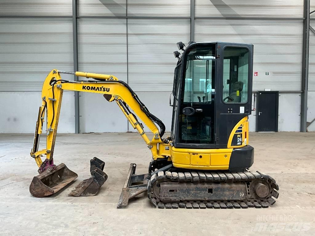 Komatsu PC 26 MR-3 Mini rýpadla < 7t
