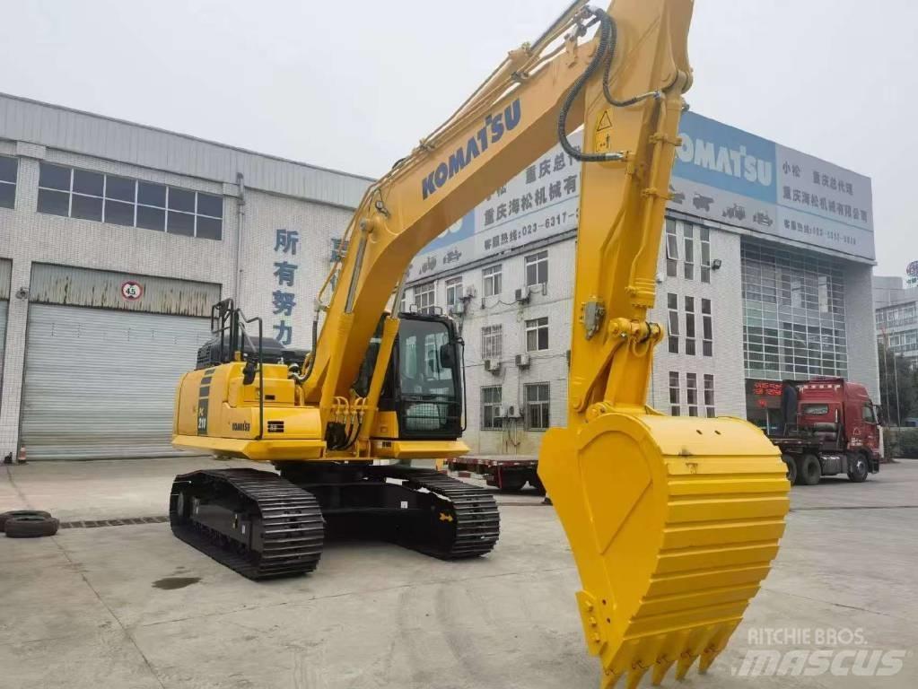 Komatsu PC 210 Pásová rýpadla
