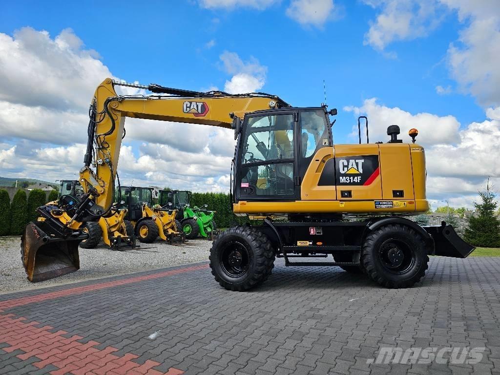 CAT M 314 F Kolová rýpadla
