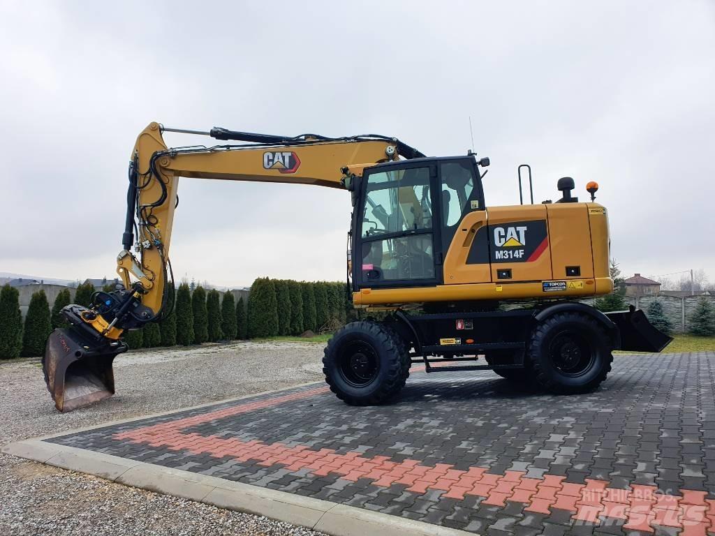 CAT M 314 F Kolová rýpadla