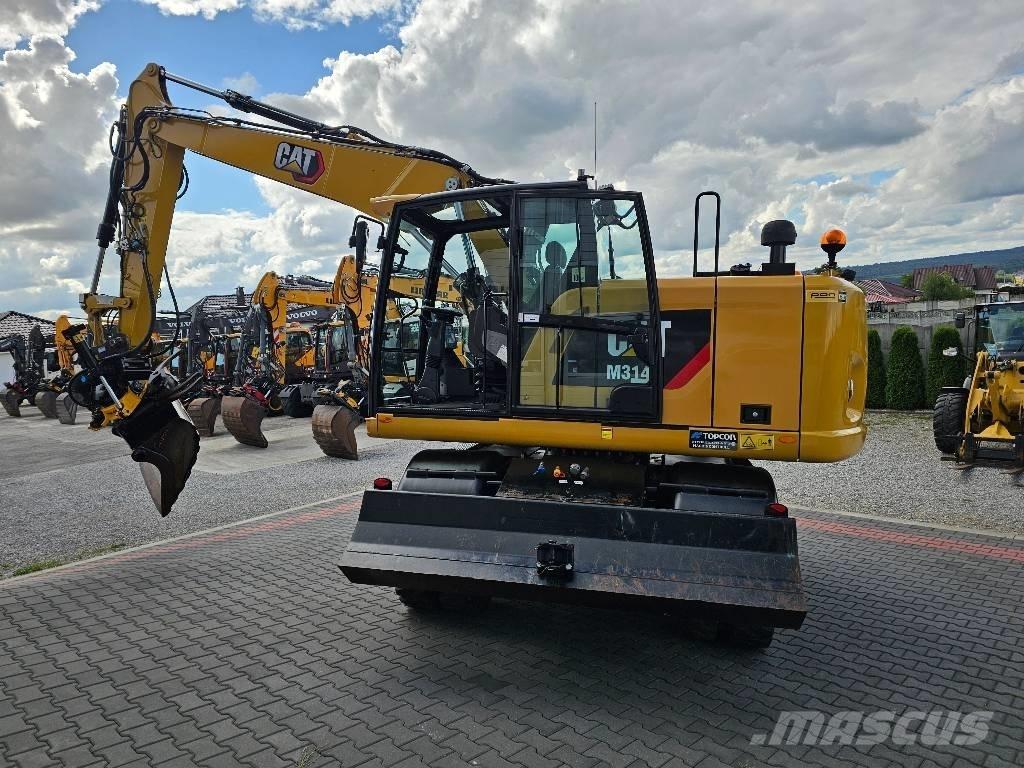 CAT M 314 F Kolová rýpadla