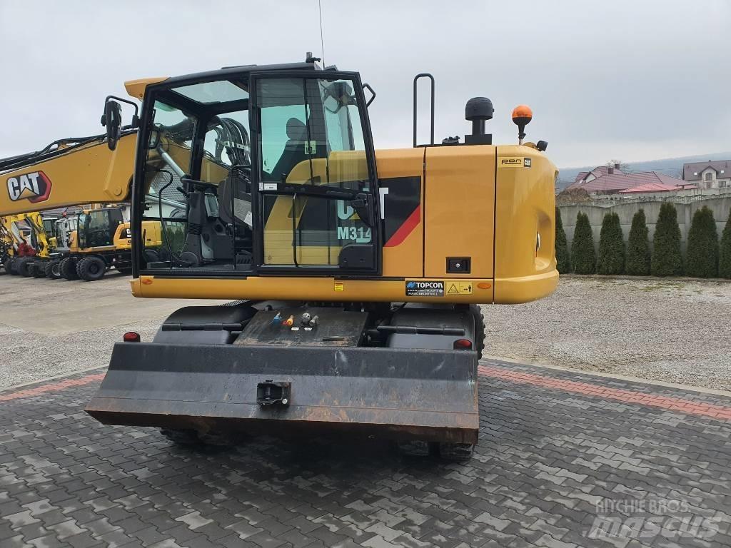 CAT M 314 F Kolová rýpadla