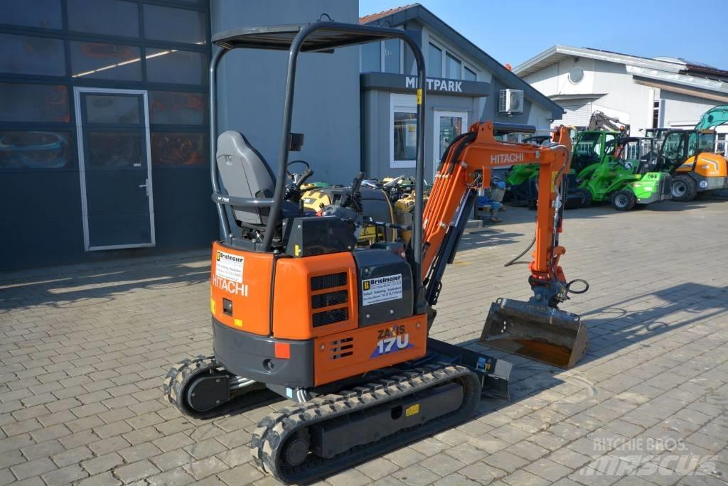 Hitachi ZX 17 U-6 Mini rýpadla < 7t
