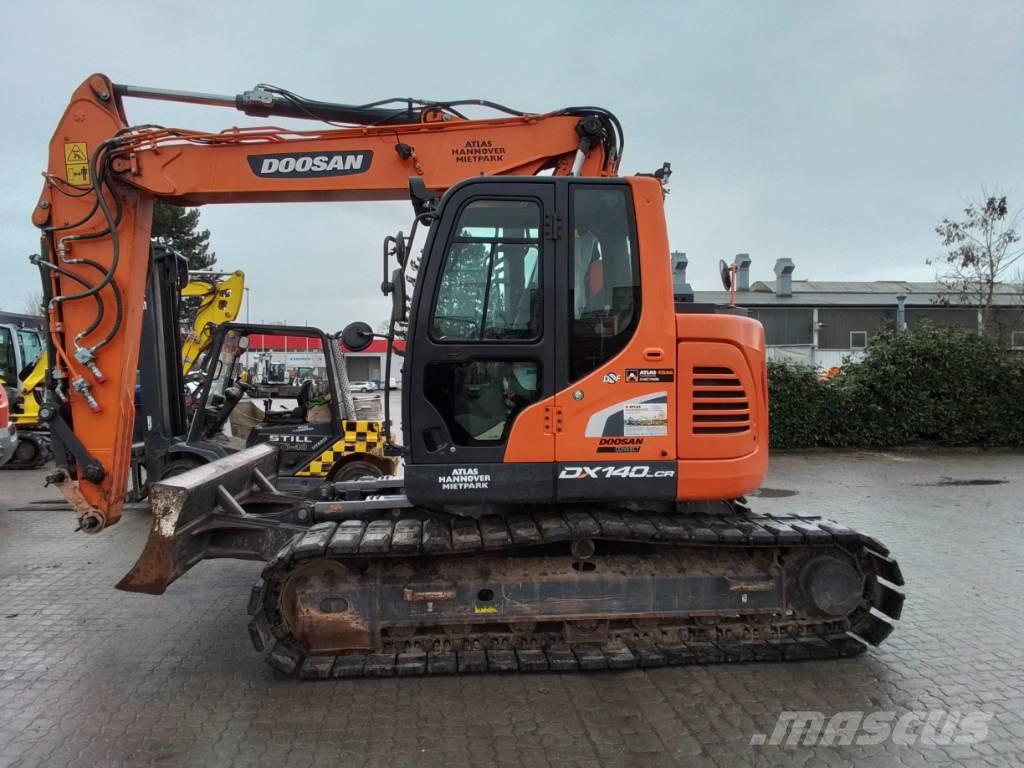 Doosan DX140LCR-5 Pásová rýpadla