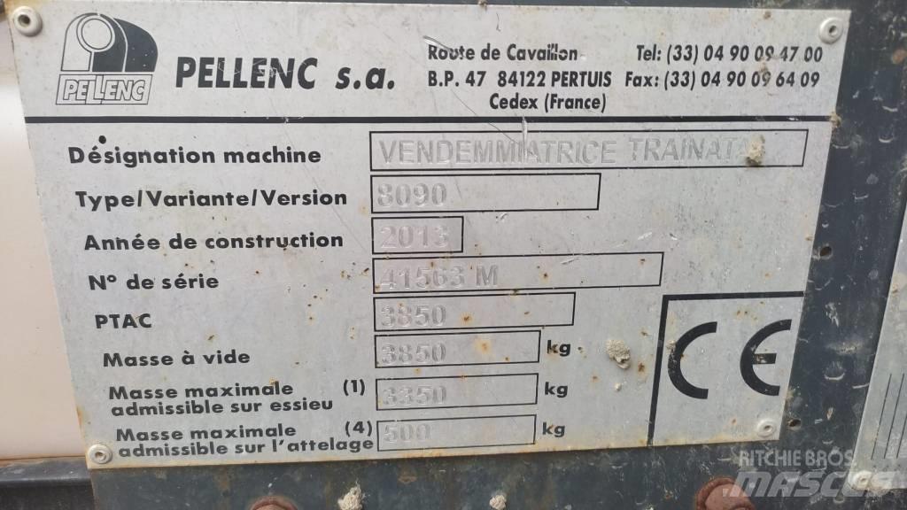 Pellenc 8090 Stroj na sklízení hroznů