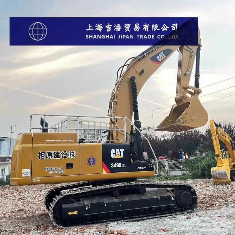 CAT 349 D Pásová rýpadla