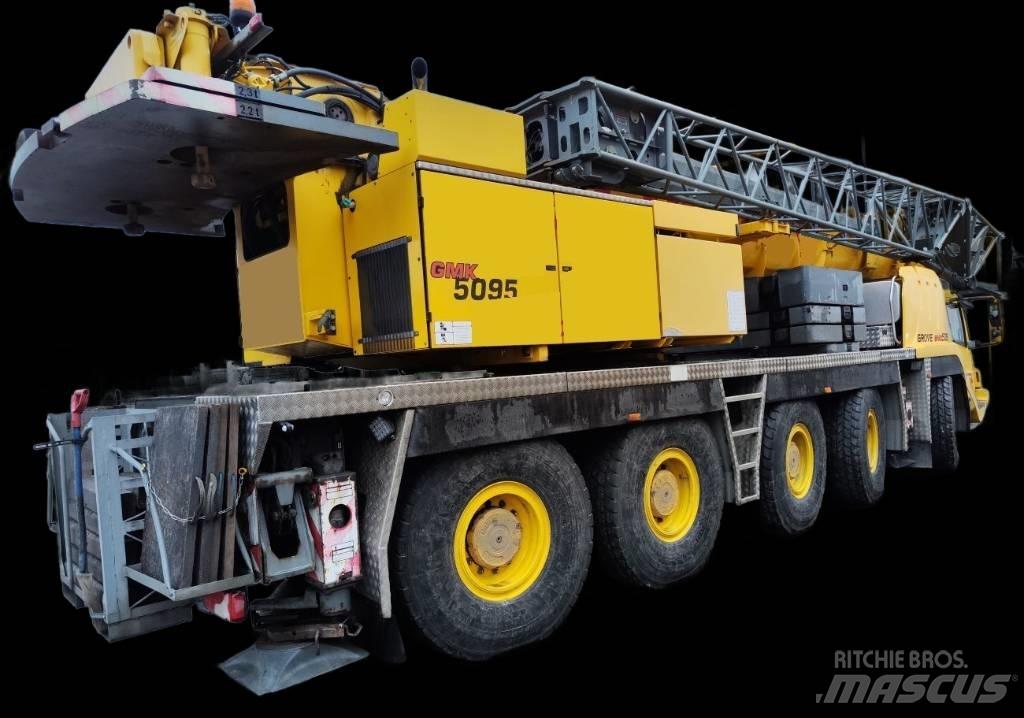 Grove GMK 5095 Univerzální terénní jeřáby