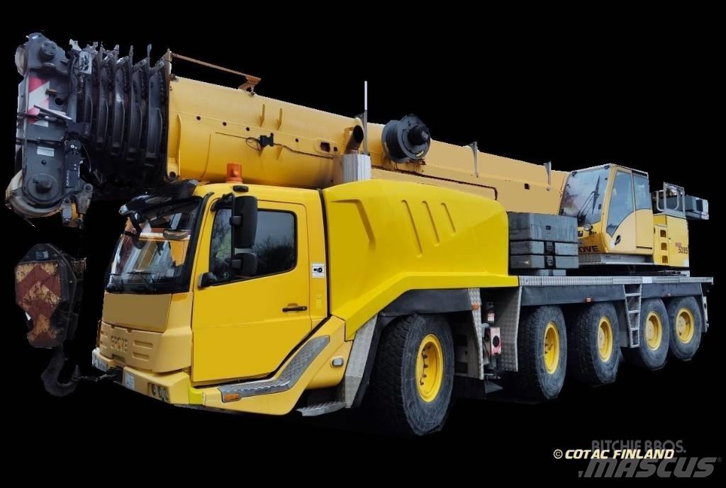 Grove GMK 5095 Univerzální terénní jeřáby
