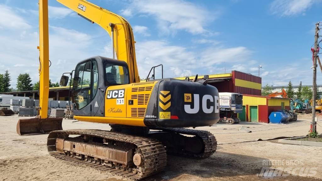 JCB JS220 EXTRA Long Pásová rýpadla
