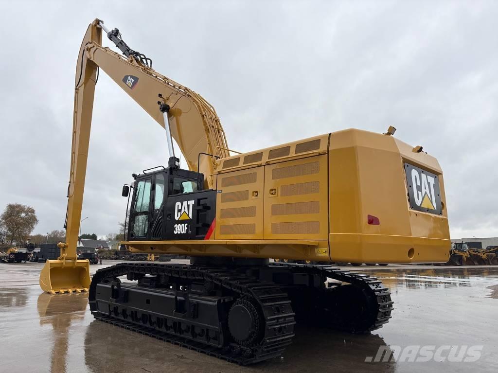 CAT 390F Long reach Pásová rýpadla
