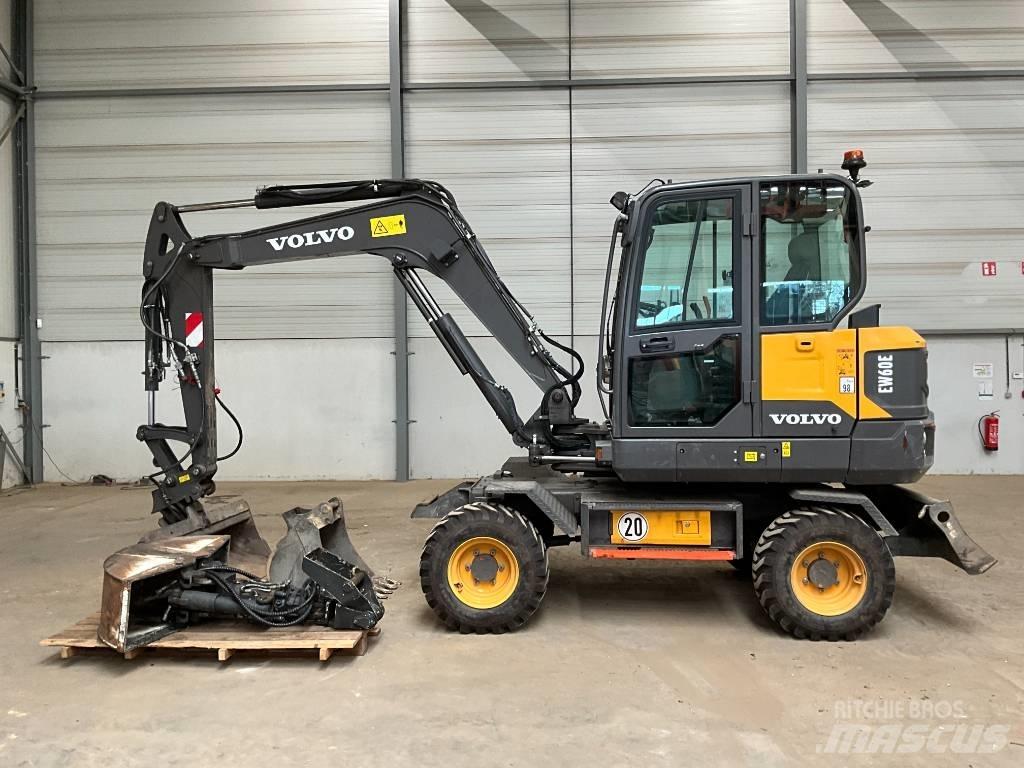 Volvo EW 60 E Kolová rýpadla