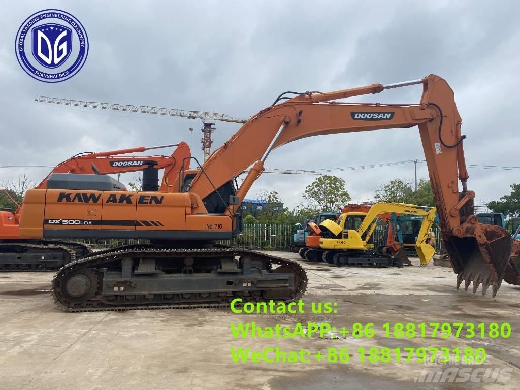 Doosan DX 500 LC-9C Pásová rýpadla