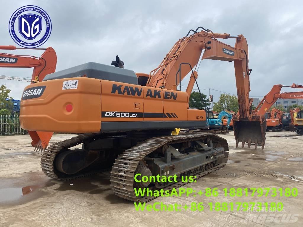 Doosan DX 500 LC-9C Pásová rýpadla