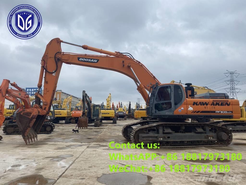 Doosan DX 500 LC-9C Pásová rýpadla
