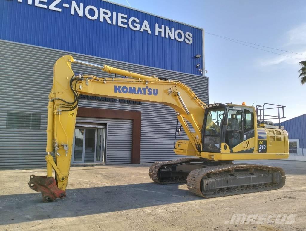 Komatsu PC 210 LC-11 Pásová rýpadla