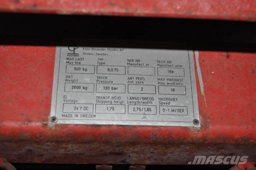 ER 9,0TS SAXLIFT Manipulace s materiálem – ostatní