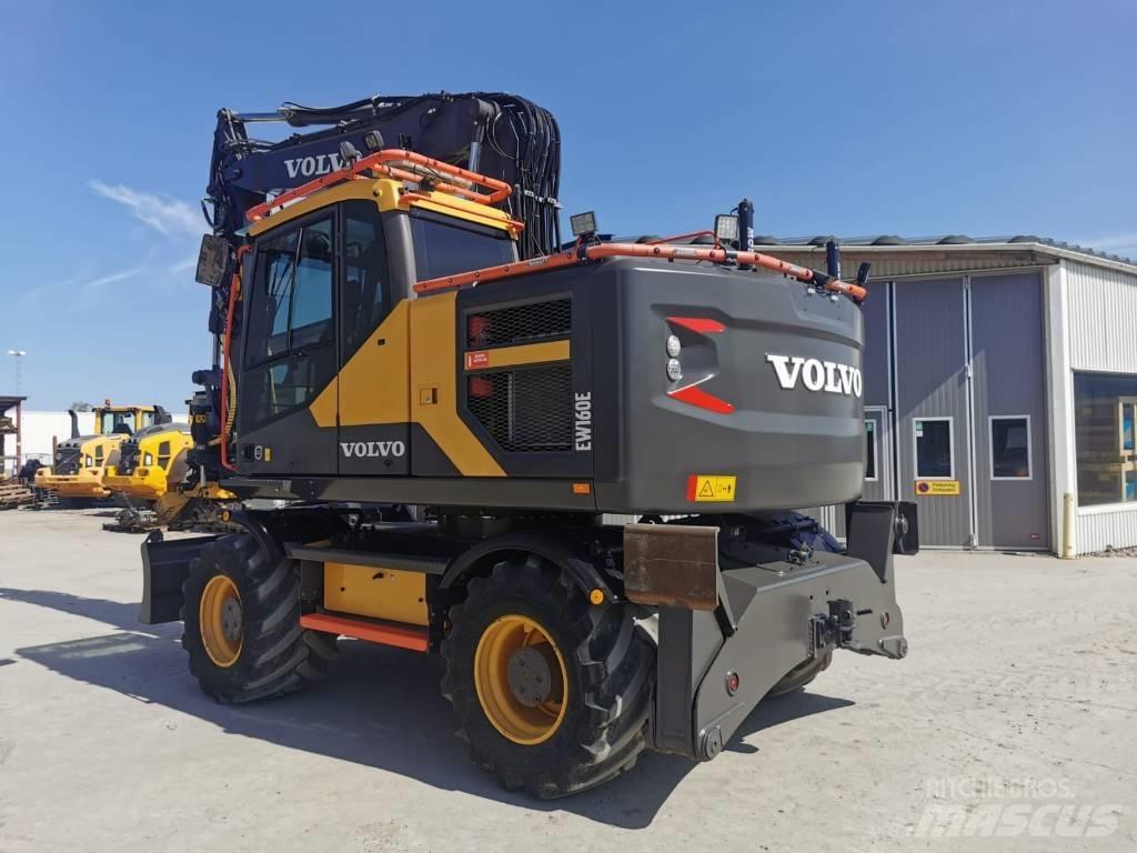 Volvo EW160E Kolová rýpadla