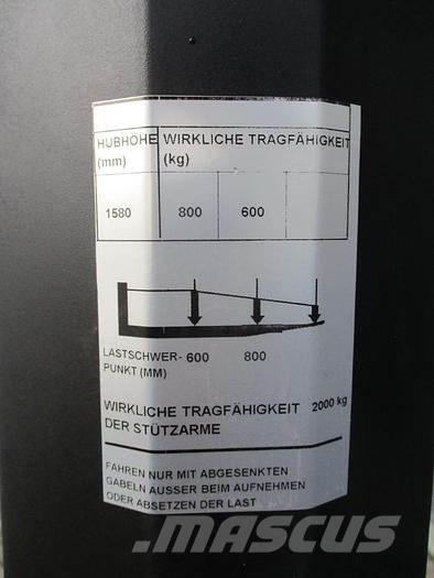 BT SWE 080L Ručně vedené vysokozdvižné vozíky