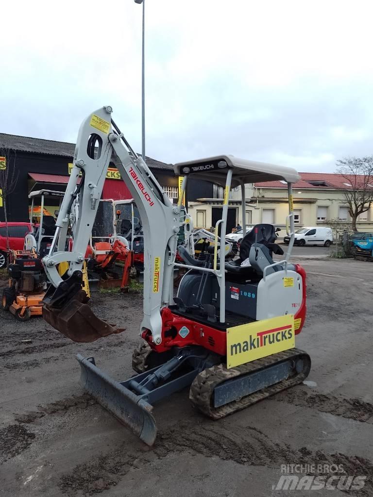 Takeuchi TB216 Mini rýpadla < 7t