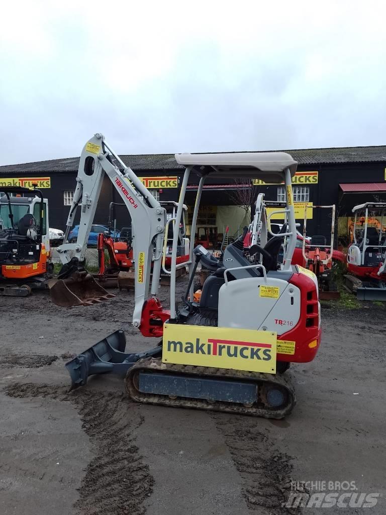 Takeuchi TB216 Mini rýpadla < 7t