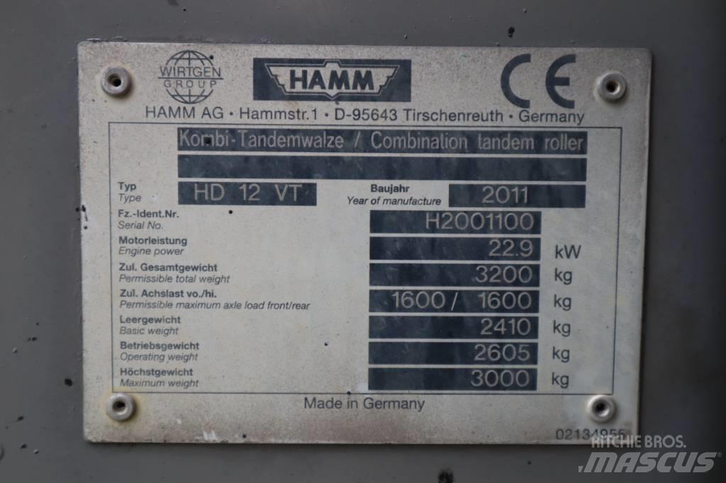 Hammar HD12VT Kombinované válce