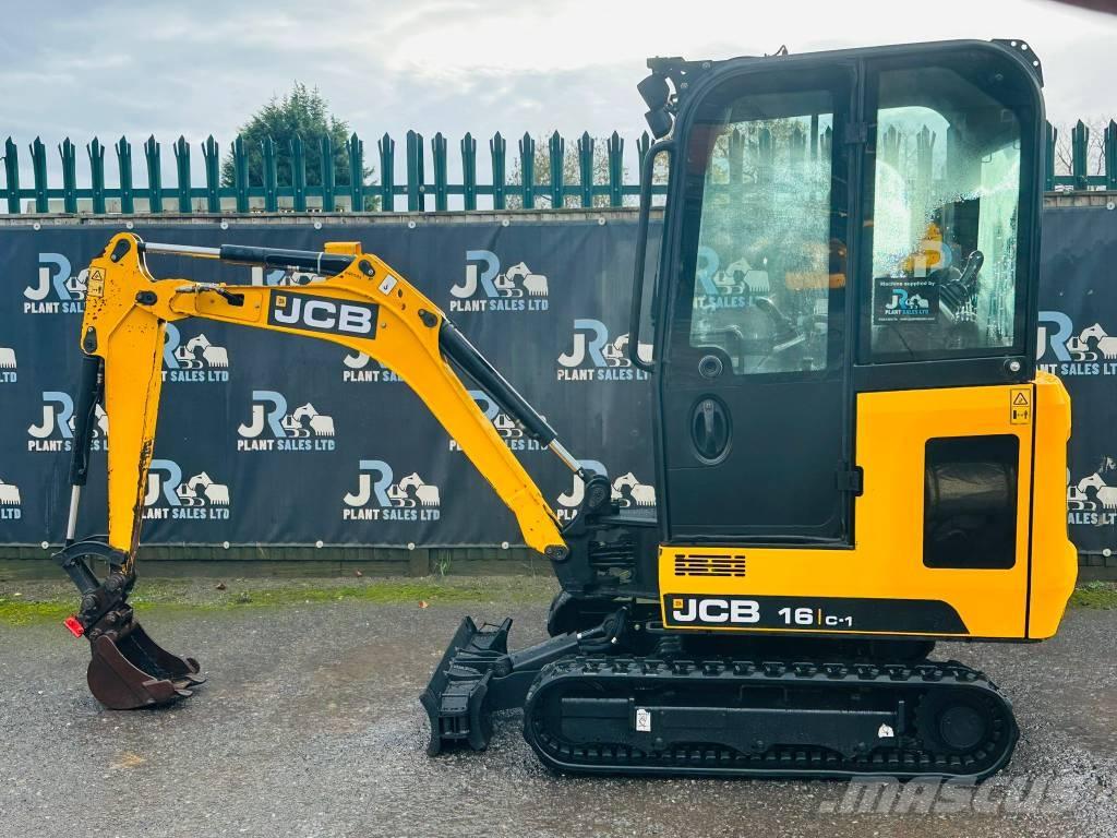 JCB 16 C-1 Mini rýpadla < 7t