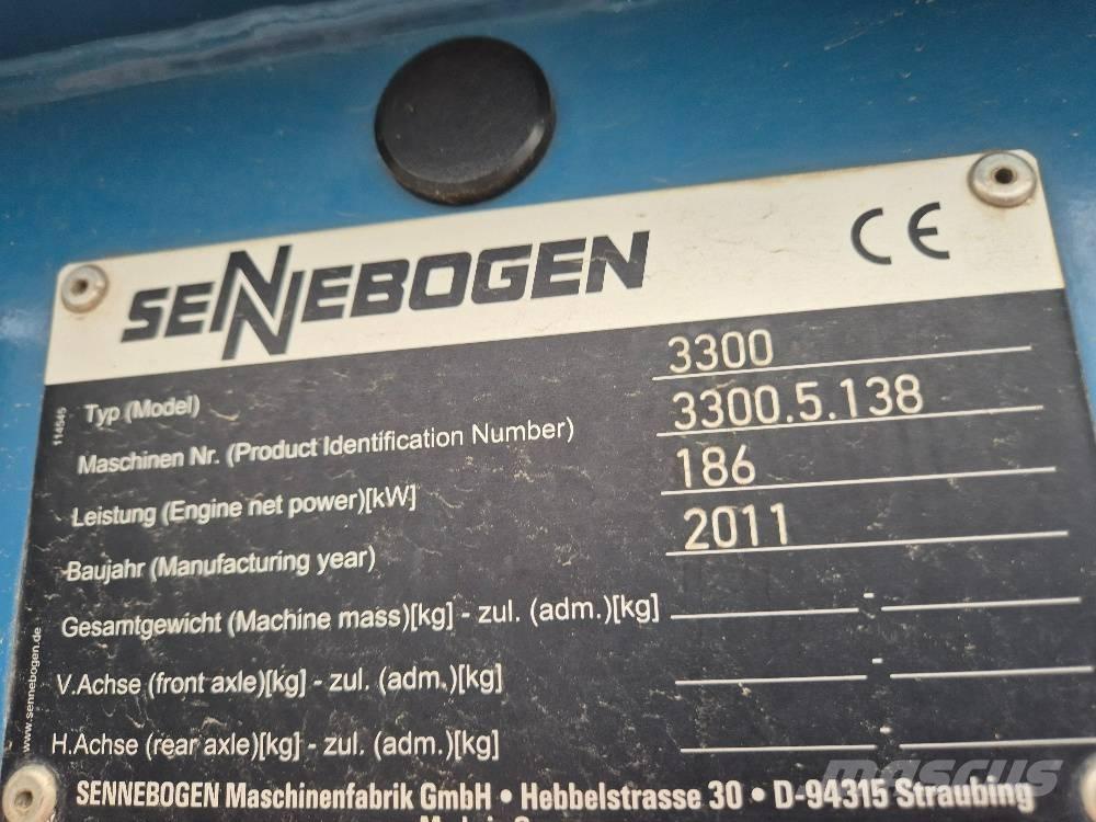 Sennebogen 3300 RSL Pásové jeřáby