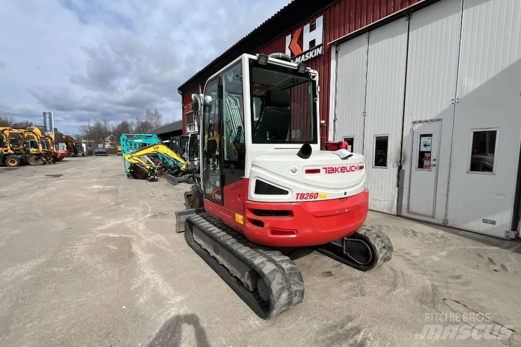 Takeuchi TB 260 Mini rýpadla < 7t