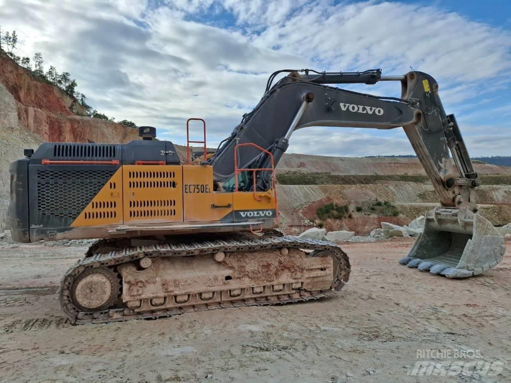 Volvo EC750EL Pásová rýpadla