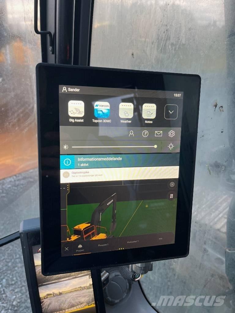 Volvo EC 250 EL Pásová rýpadla