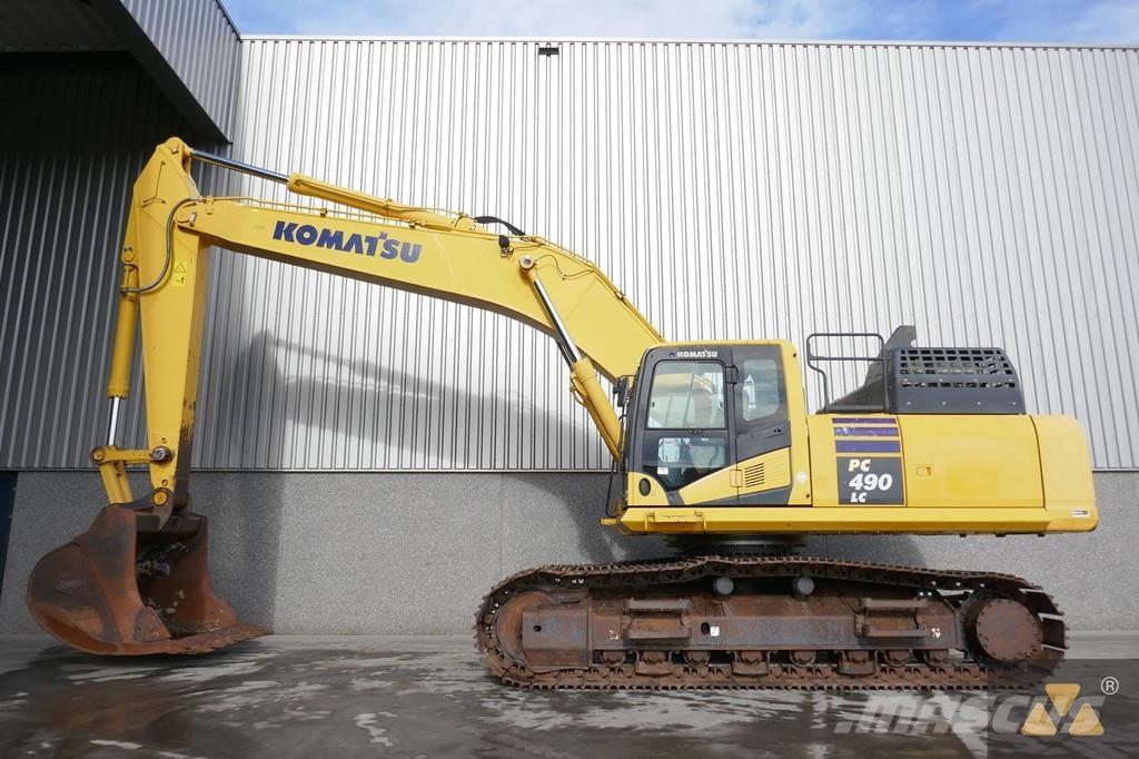 Komatsu PC490LC-11 Pásová rýpadla