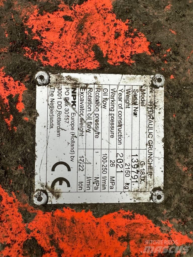 NPK G18JX Mobilní drtiče