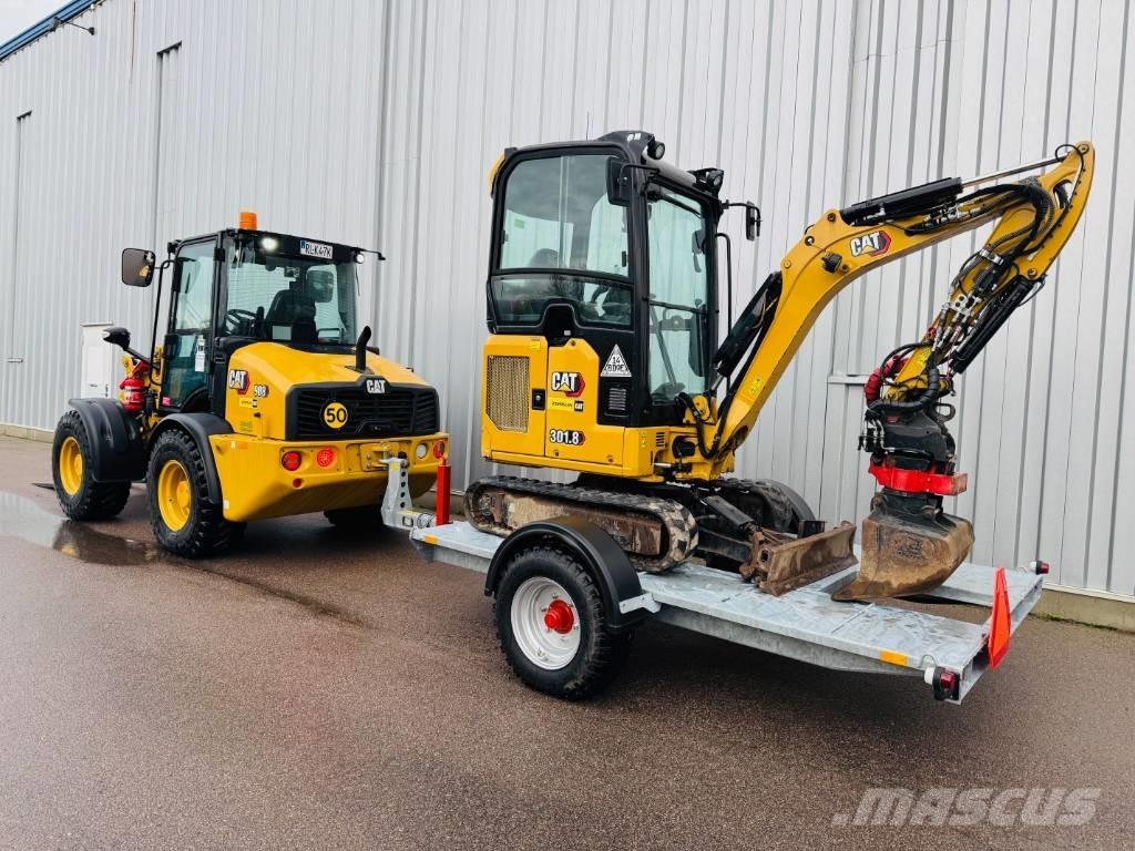 CAT 301.8 Mini rýpadla < 7t