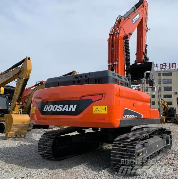 Doosan DX 300 LC-9C Pásová rýpadla