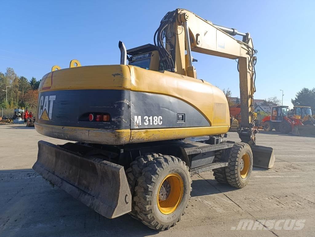 CAT M 318 C Kolová rýpadla