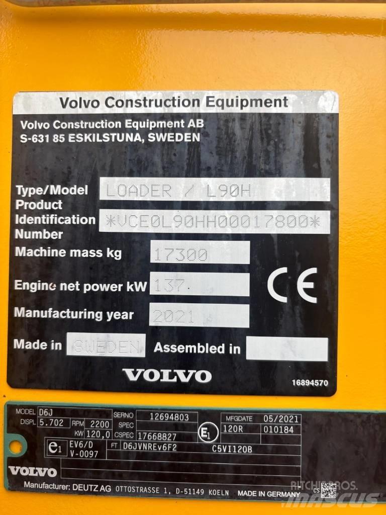 Volvo L90H Kolové nakladače