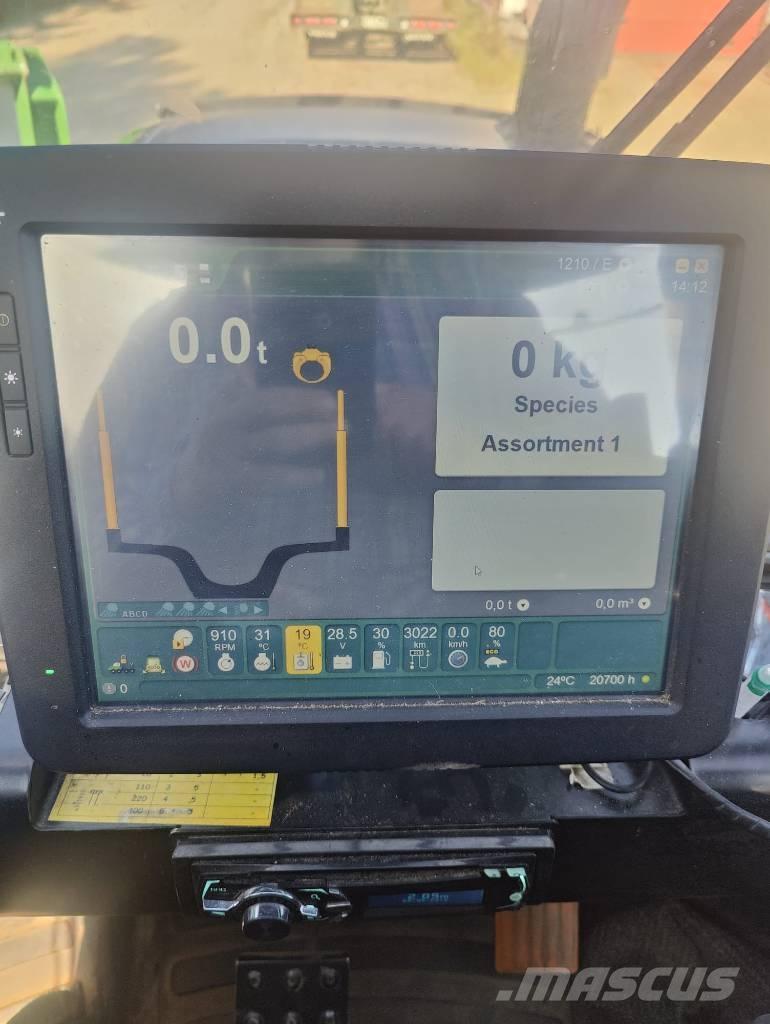 John Deere 1210E Vyvážecí traktory