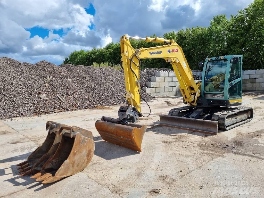 Yanmar Vio 80 U Midi rýpadla 7t - 12t