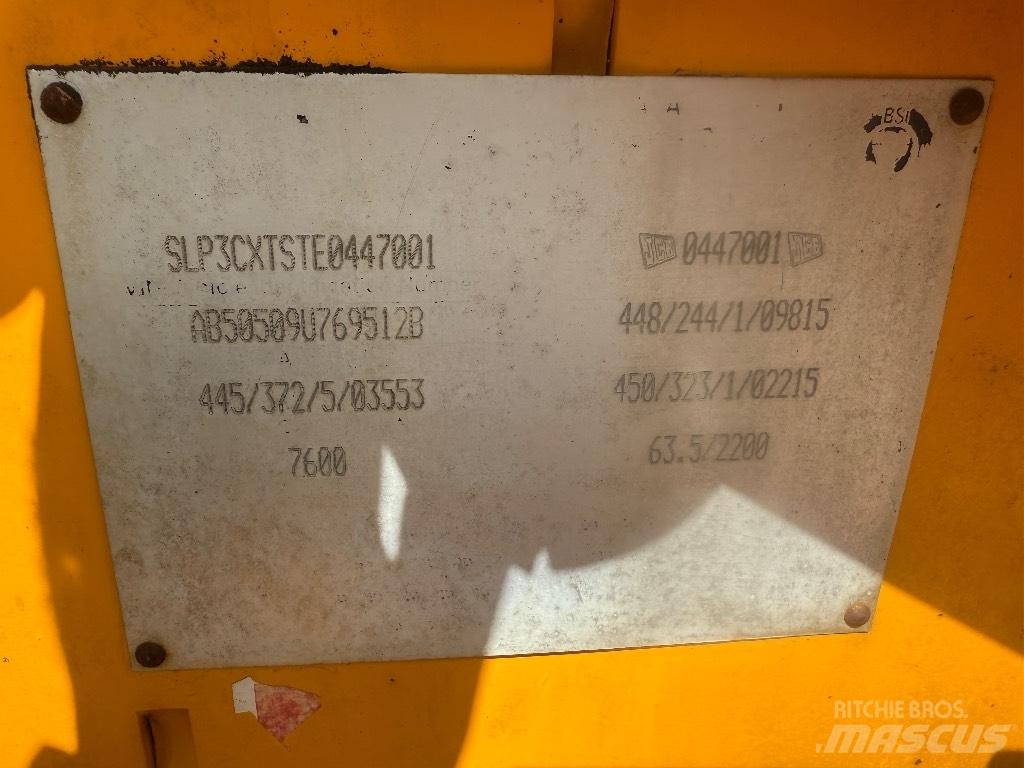 JCB 3CX Sitemaster Rýpadlo-nakladače