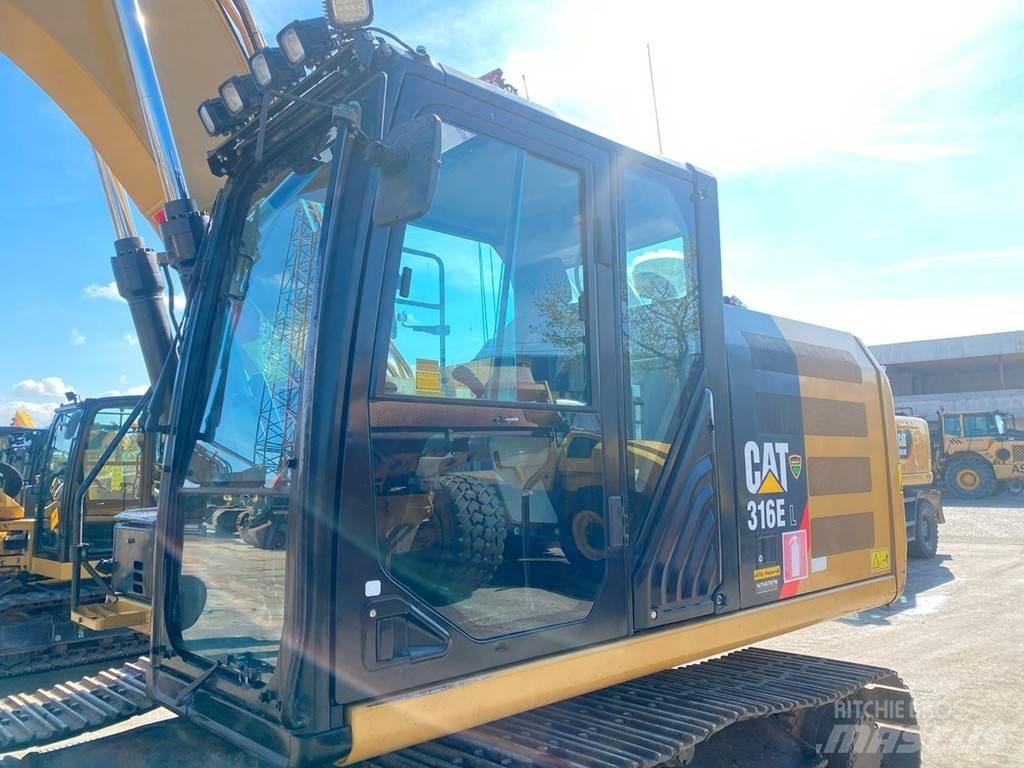 CAT 316 EL NVT Pásová rýpadla