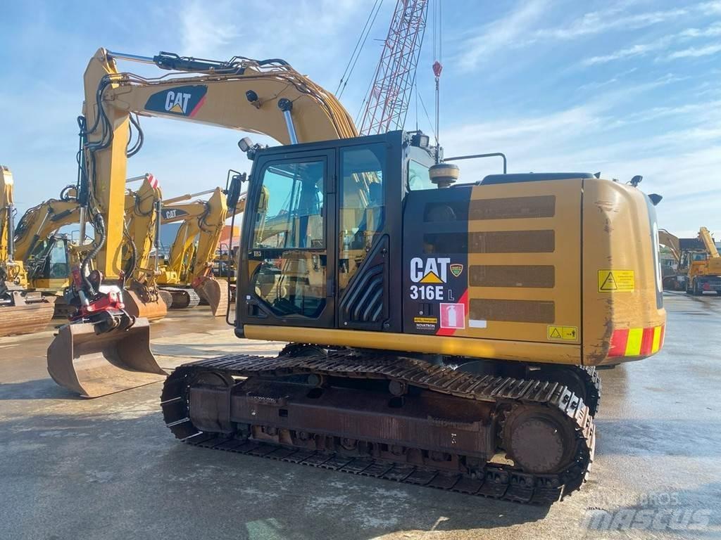 CAT 316 EL NVT Pásová rýpadla